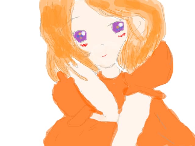 Orange girl.