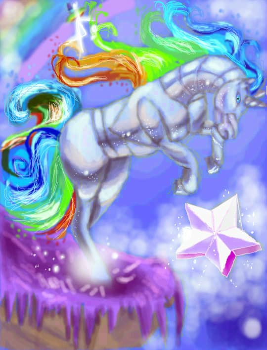 Robot unicorn:3