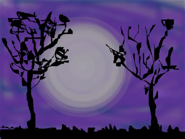 Luna plina.