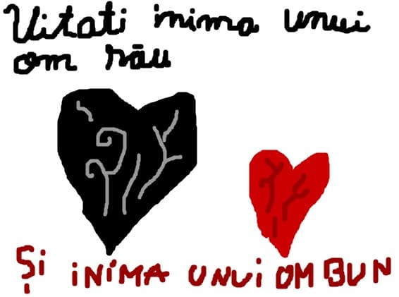 alege sa fi rau sau sa fi om bun