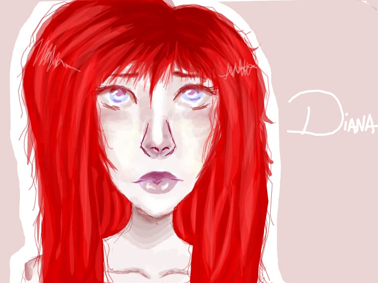 red hair
