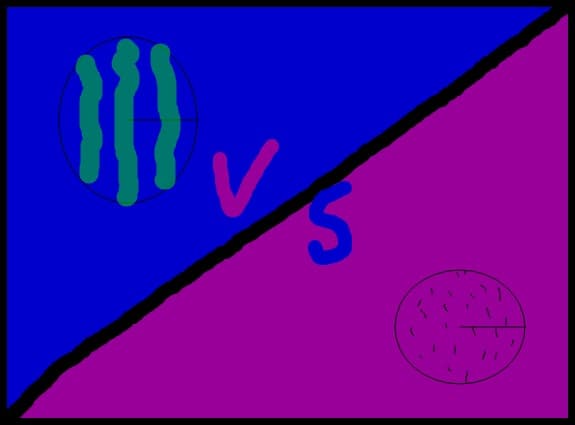 pepene verde VS pepene galben
