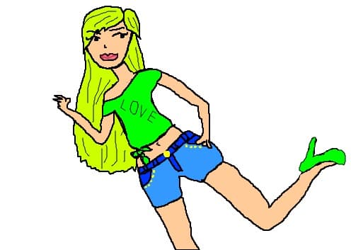 fata blonda