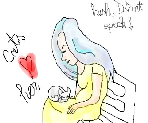 hush, don\'t speak. when u spleat ur venom