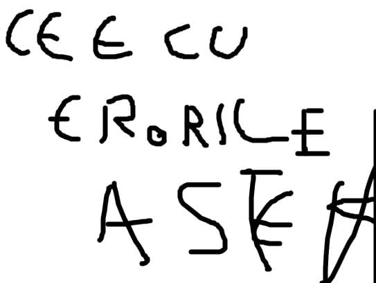 Am facut vreo 4 desene si niciunu nu sa salvaat