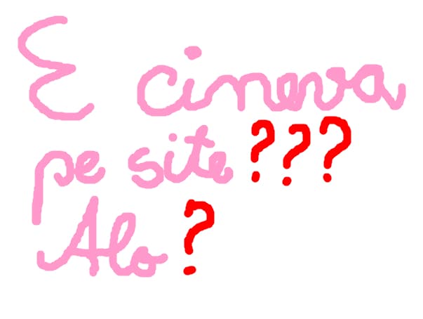 E cinrva pe site?Alo?