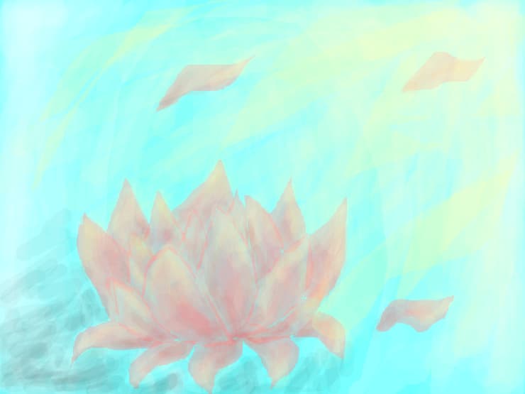O floare...