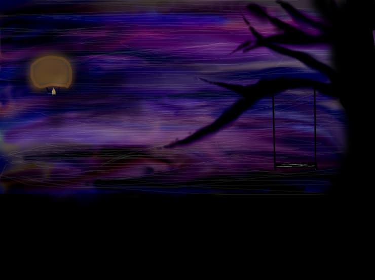 Aurora boreala + Vis + Lampion