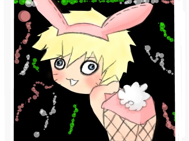 Like a bunny.