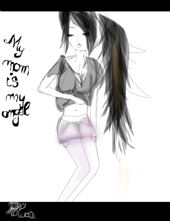 My mom is mai angel