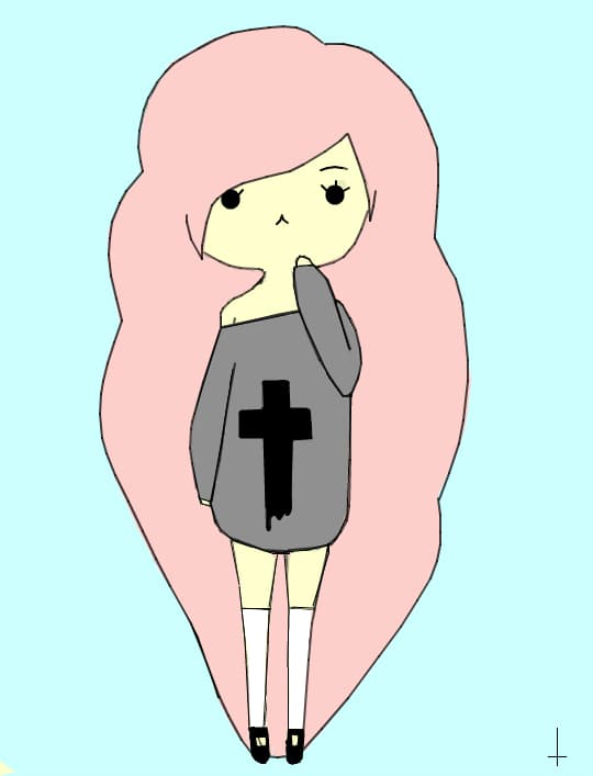 Pastel Goth Girl