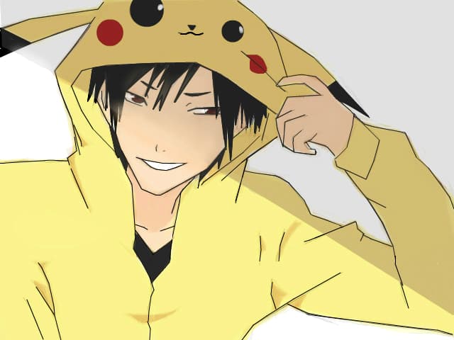 Pikachu?No,it\'s only Izaya.