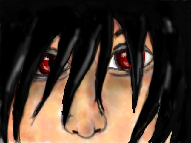 Red eyes