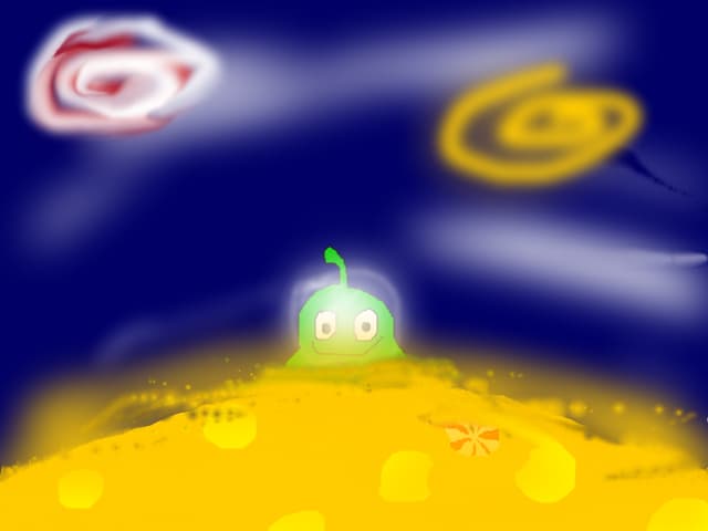 Om-Mom pe Luna
