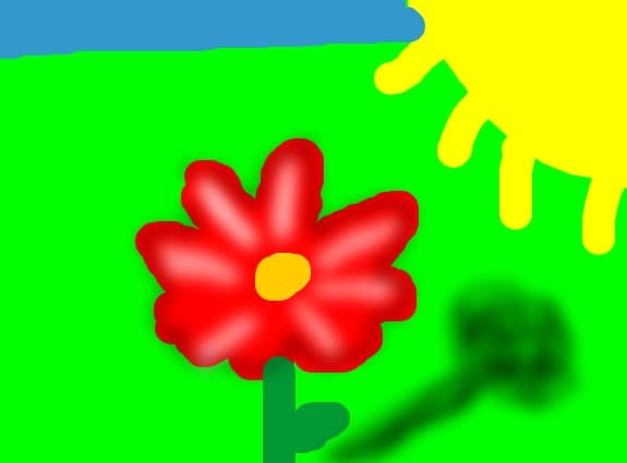 o floare
