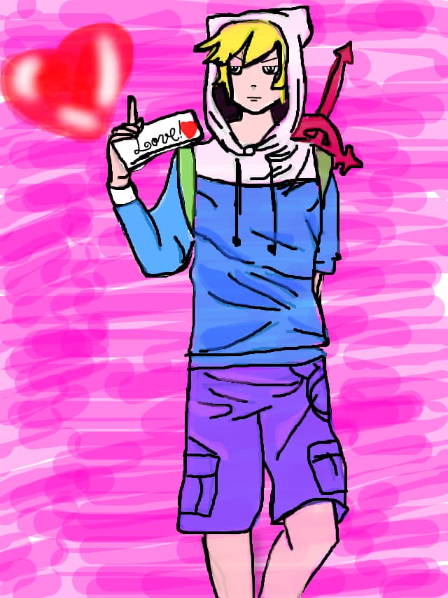 finn anime :3