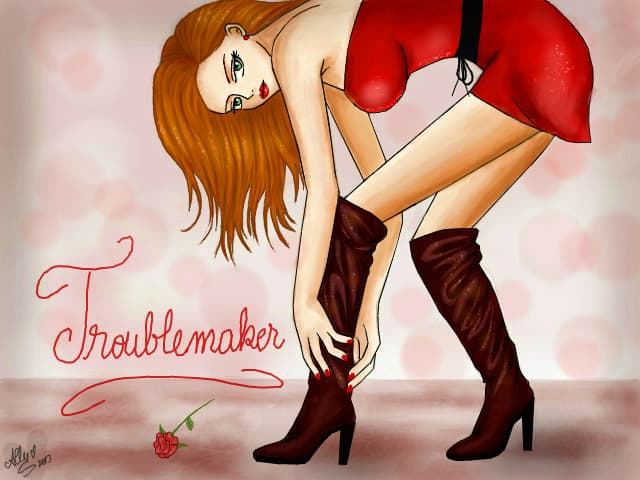 Troublemaker : HyunAh.