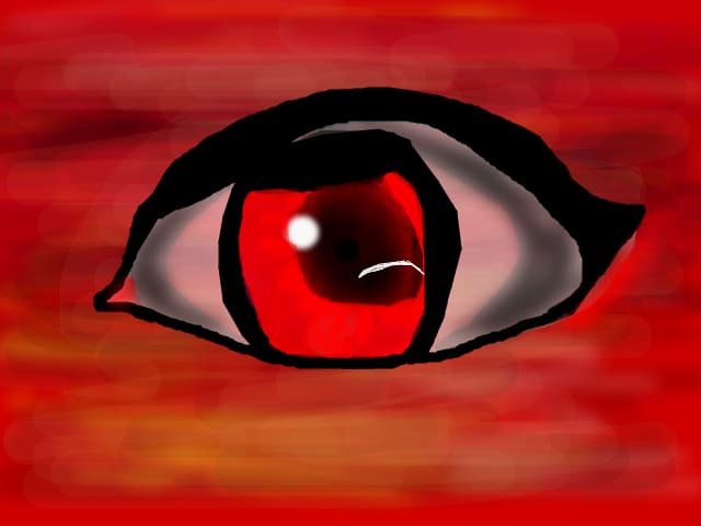 hell girl eye