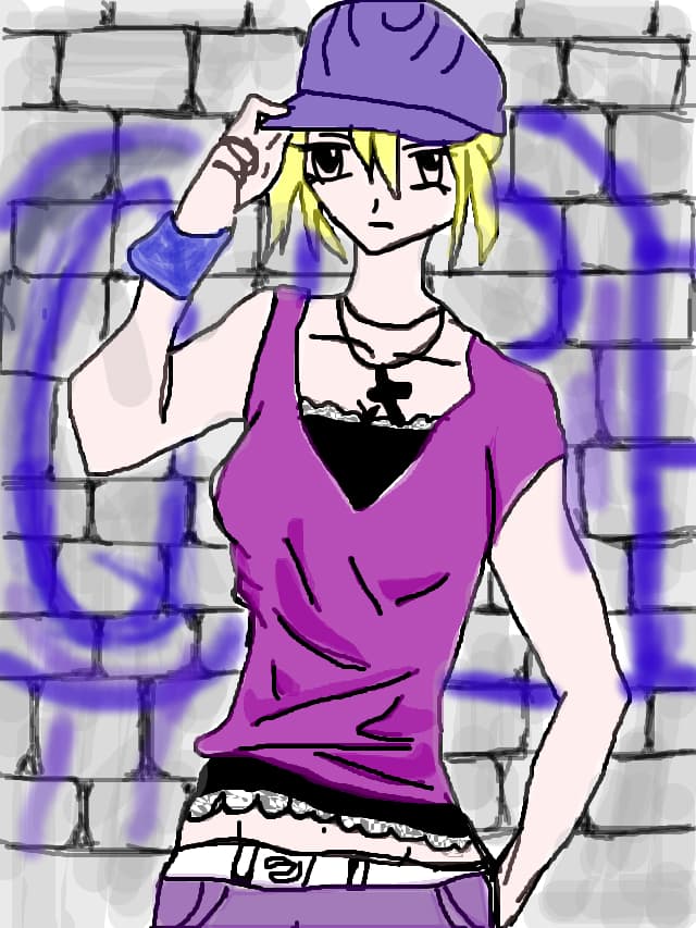 anime girl hip-hop