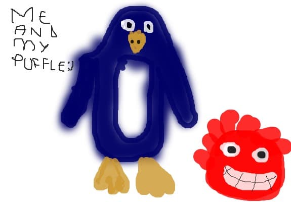 Me and my Puffle