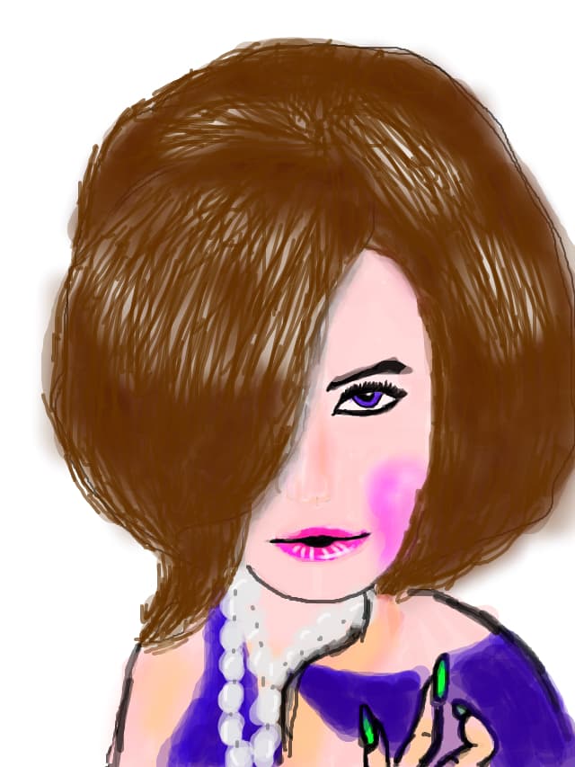 primul meu portret uman