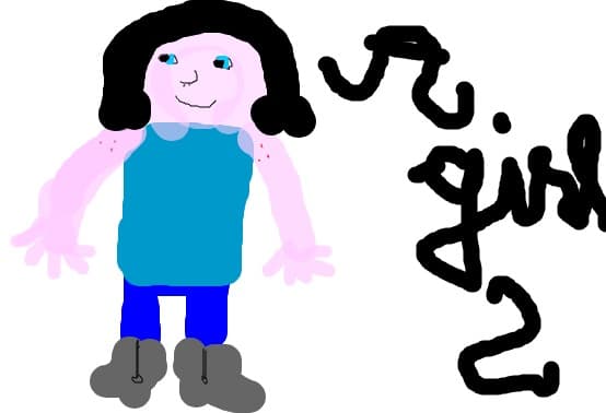A girl 2