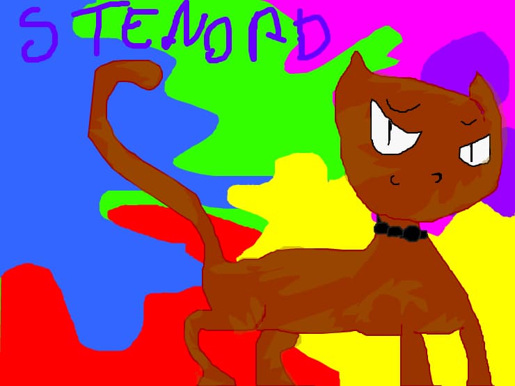 Stenord, the inteligente cat.