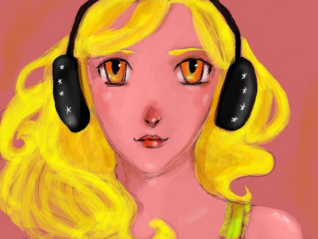 blonda manga style