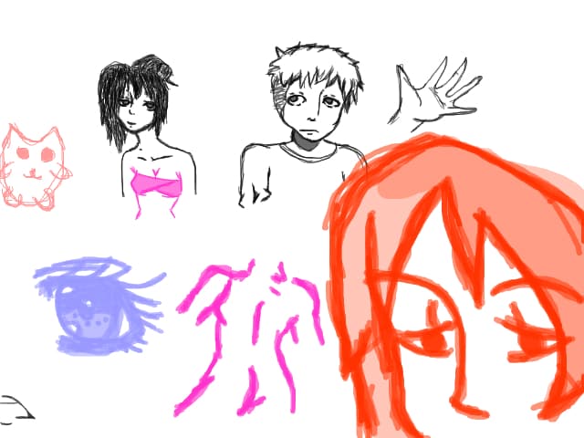 Sketch cica