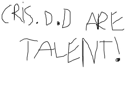 cris.d.d are talent