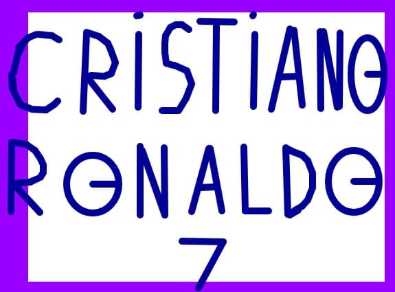 Cristiano Ronaldo . 7
