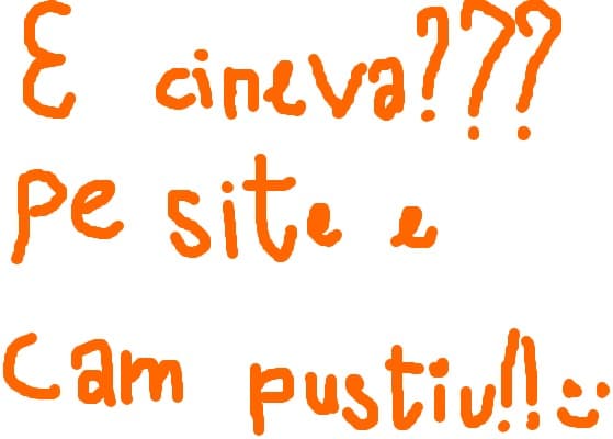 E cineva?