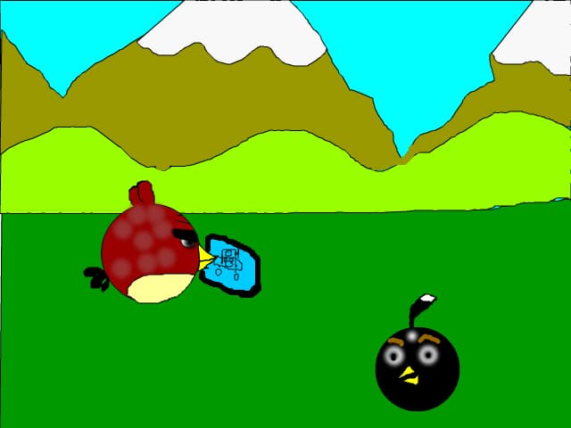 Angry Birds...