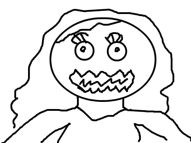 cartoon monstru
