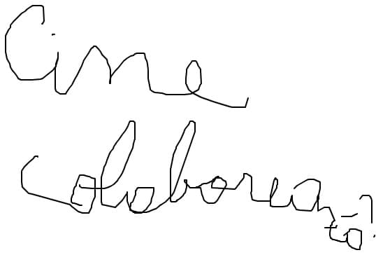 cine colaboreaza, eu colorand desenu?