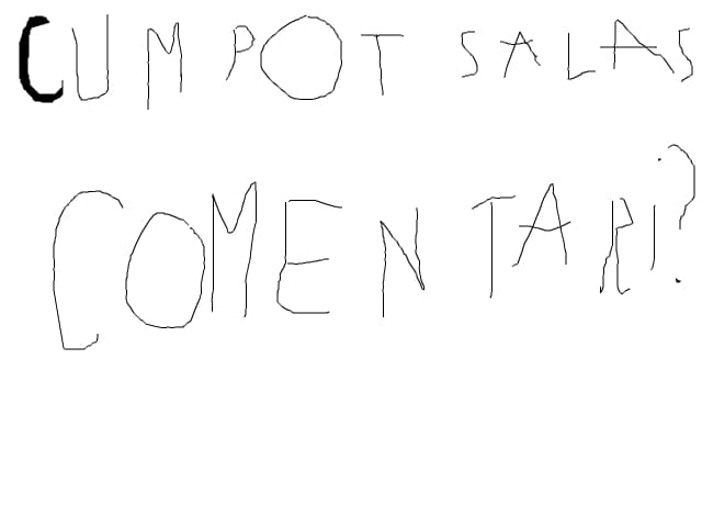 cum pot sa las comentareii?