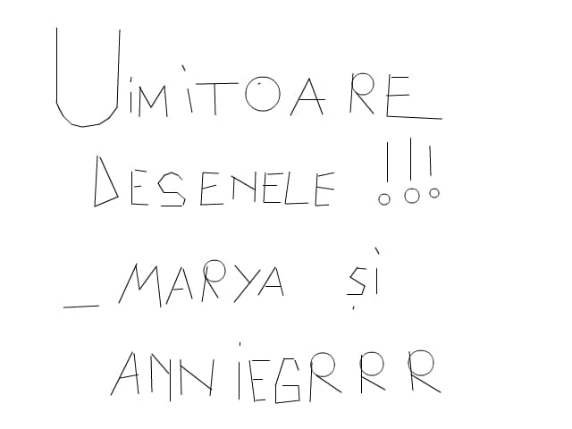 Scuze ca a scris asa dar aveti niste desene uimitoare si am vrut sa va felicit :)