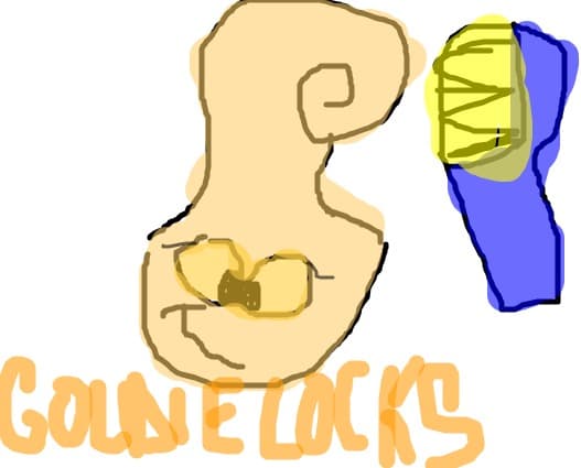 GoldieLocks Brush Time!