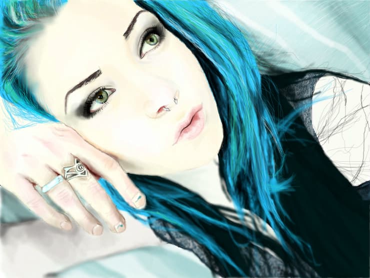 Blue