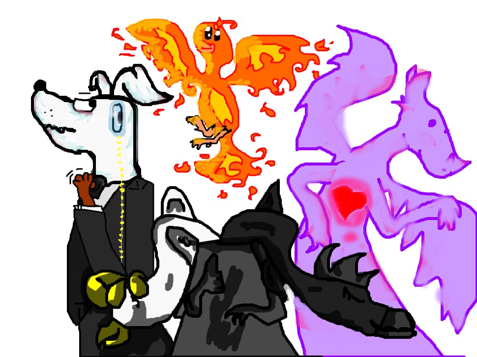 BlueWolfXD, Dawn Dragon, Love dragon si eu