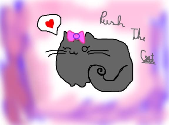 Push the cat