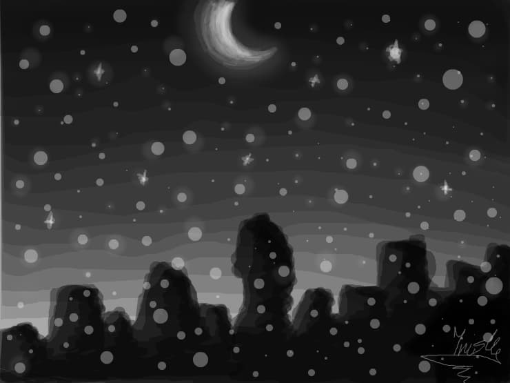 Snowfall.