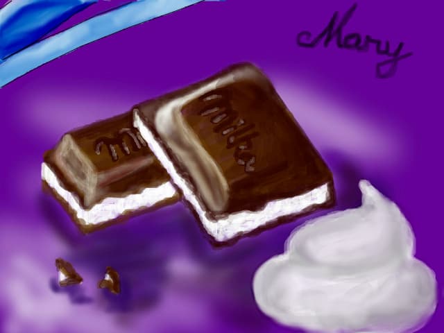Ciocolata de dupa Craciun... acum terminata... :)