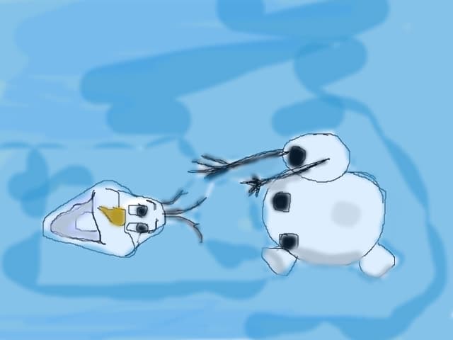 frozen