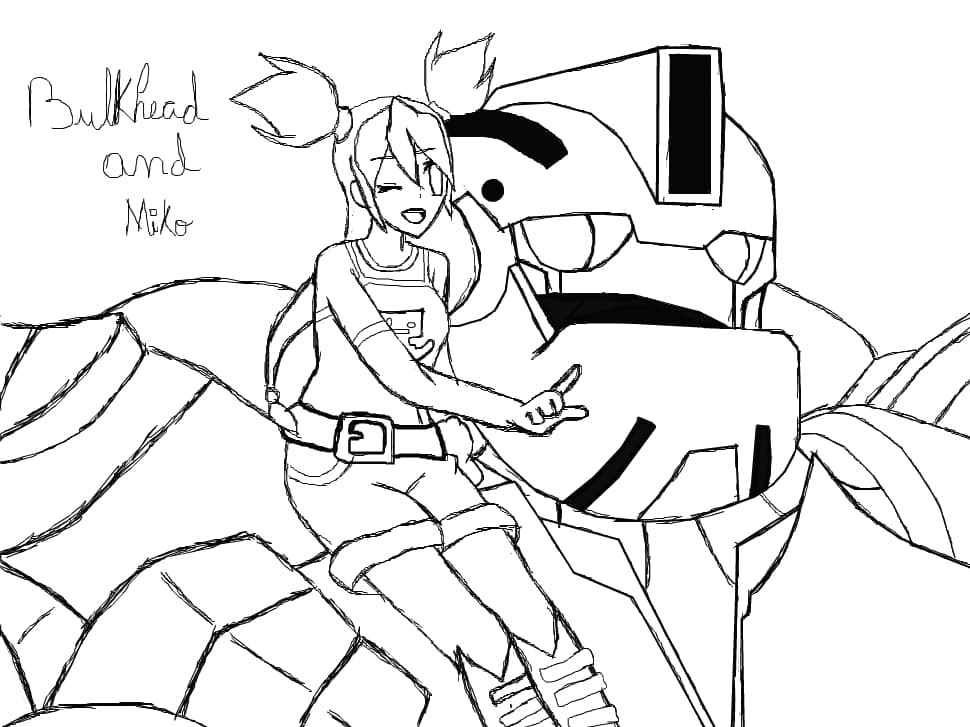 Bulkhead And Miko &amp;lt;3