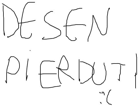 DESEN PIERDUT!