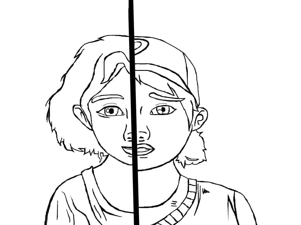 The walking Dead Clementine