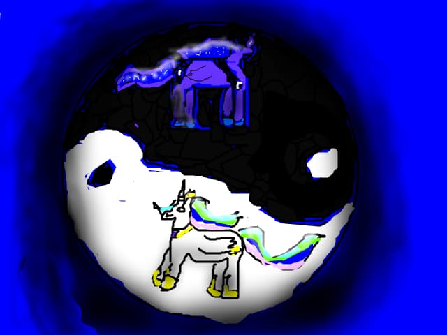 printesa celestia si luna