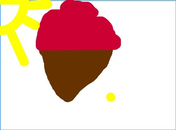 buna este foarte cald asa ca mananc  o   anghetata