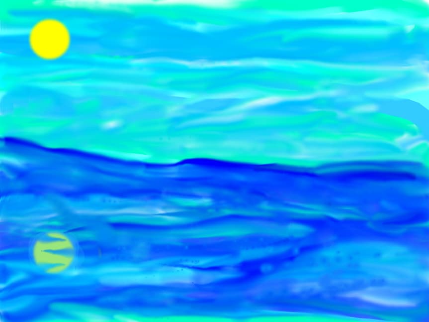 soarele si marea